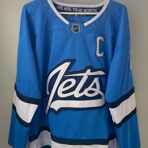 #26 Blake Wheeler Powder Blue Winnipeg Jets jersey